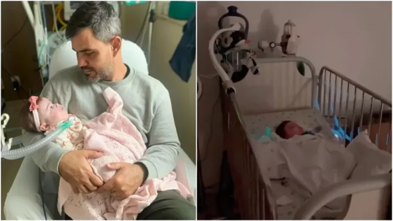 Filha de Juliano e Letícia Cazarré recebe alta de hospital após 7 meses internada