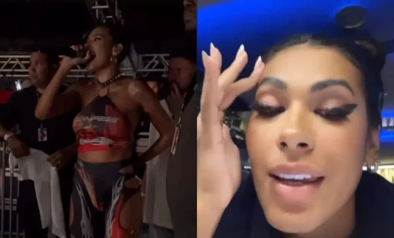 No palco, Pocah passa mal e show é interrompido às pressas: “Mais de uma vez”