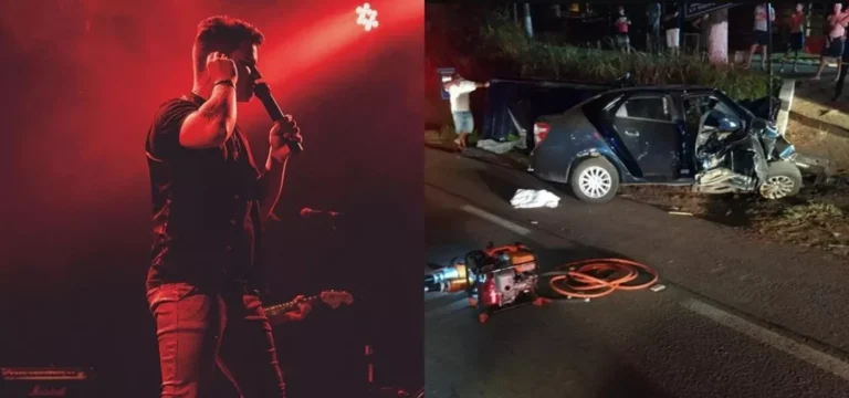 Cantor sertanejo perde a vida após acidente com carro em fuga na RSC-453
