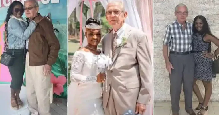 Jovem de 24 anos se casa com idoso de 85 e garante não se importar com a idade: ‘Eu o amo’; vídeo