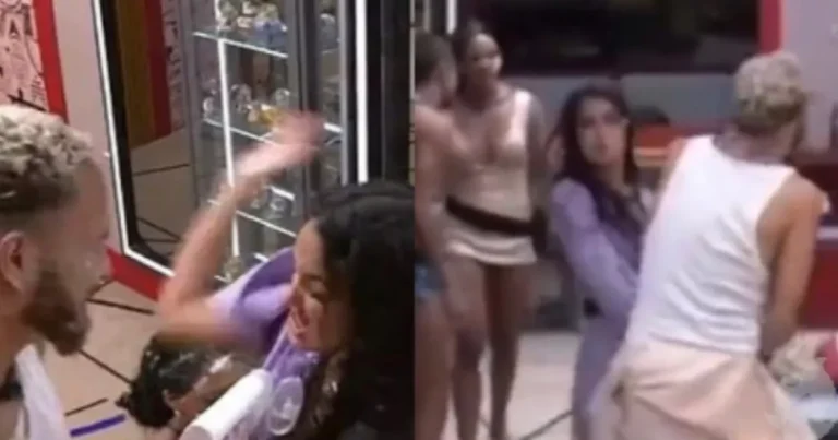 BBB23: Após Larissa dar tapa em Fred, público pede expulsão; vídeo