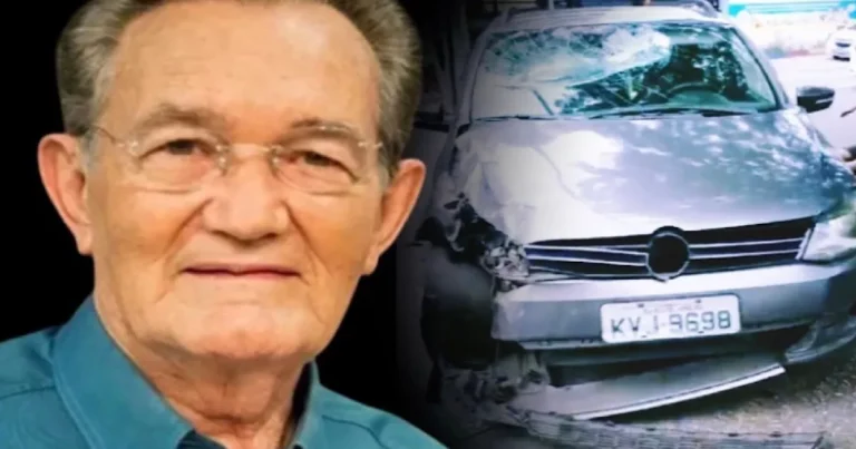 Chega notícia sobre Leo Batista; aos 90 anos, apresentador sofre acidente de carro; vídeo