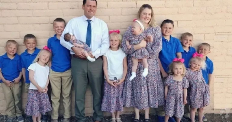 Mãe de 12 filhos biológicos, todos menores, casal escolheu nomes para todos com a letra C