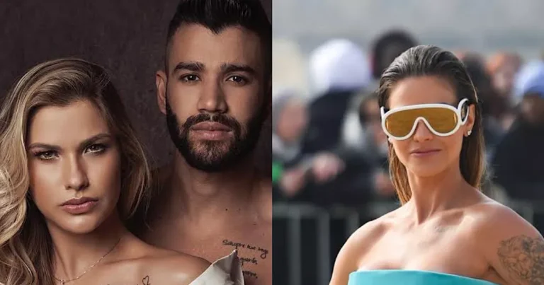 Andressa Suíta esposa de Gusttavo Lima, vira piada na web após evento em Paris