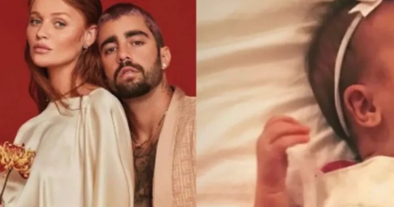 Pedro Scooby e Cintia Dicker comemoram dois meses de vida da filha Aurora; foto da bebê chama atenção na web