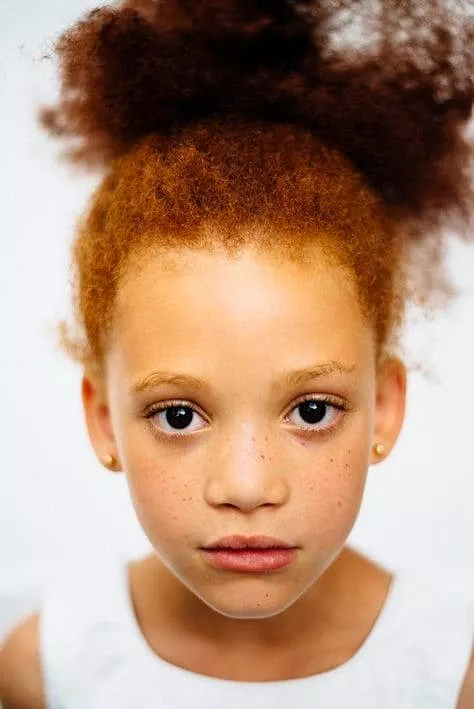 Cabelo Ruivo em Pessoa Afrodescendente