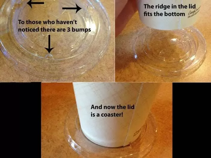 O Uso Correto de Tampas de Plástico em Copos
