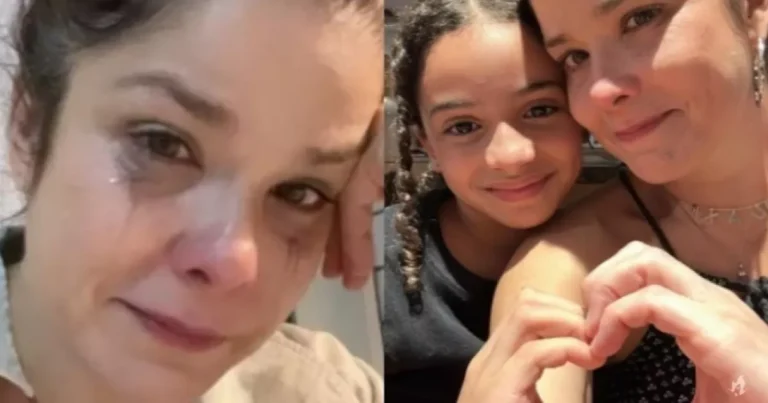 Samara Felippo chora ao saber que filha irá morar com seu ex-marido: ‘Vivo esse luto’