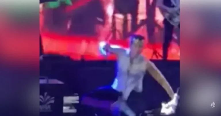VÍDEO: Luan Santana sofre acidente em show diante dos fãs