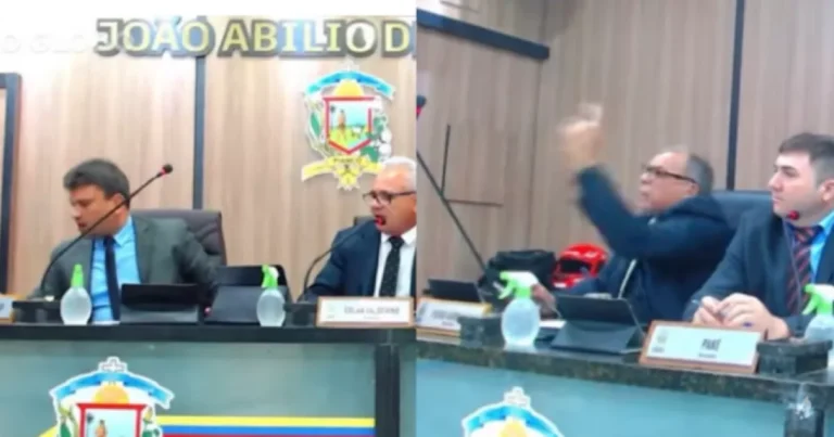 Vídeo: vereador na Paraíba afirma que agride mulheres durante sessão na Câmara