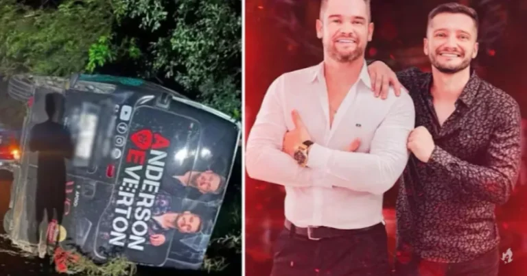 Acidente na rodovia do Rio Grande do Sul: van de dupla sertaneja colide com carro e carreta