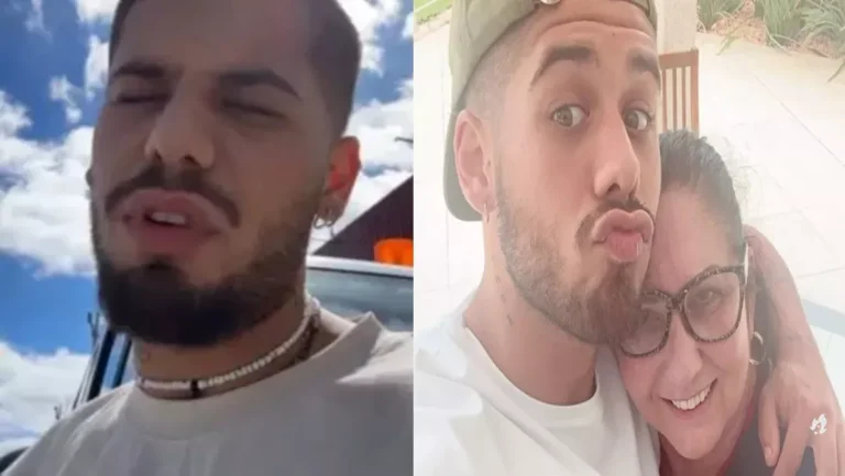 Zé Felipe posta foto de sogra com nádegas de fora: “Love you”