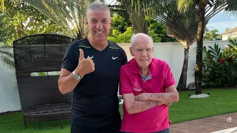 Filho de Zagallo lamenta morte do pai: “Não consigo falar”