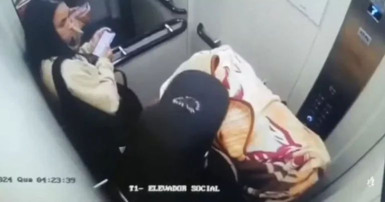 Vídeo flagra casal levando corpo em mala após convidar jovem para o seu apartamento; motivo foi exposto