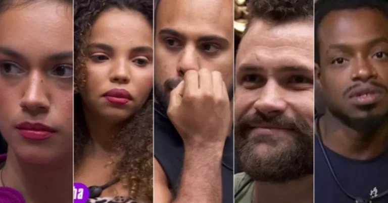 BBB24: Enquete UOL aponta quem fica entre Alane, Vinicius, Pitel, Marcus e Luigi