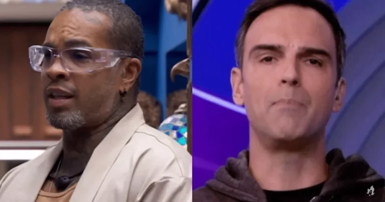 Vídeo: Tadeu Schmidt perde a paciência com Rodriguinho e dá esporro ao vivo