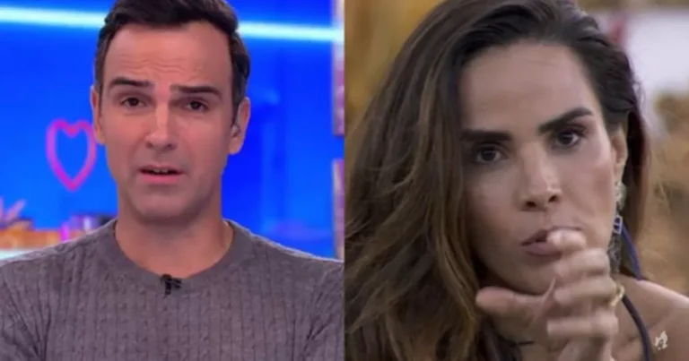 BBB24: Tadeu Schmidt dá opinião sobre comportamento de Wanessa
