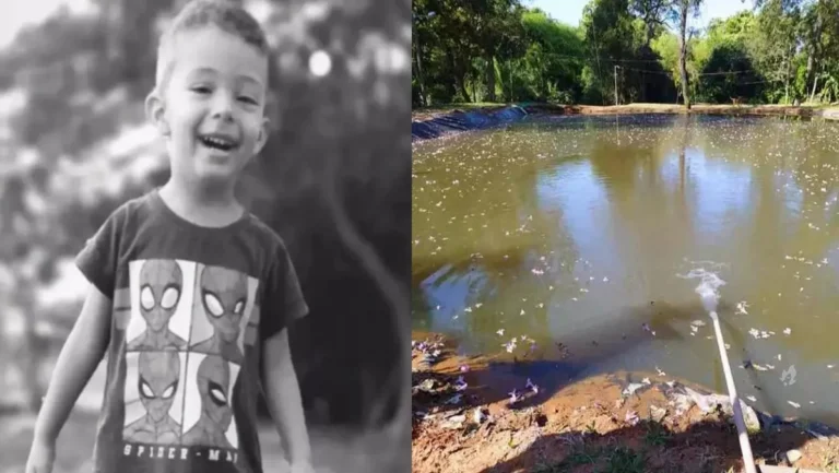 Menino de 2 anos é encontrado morto com sinais de enforcamento dentro de tanque de peixes em Goiás