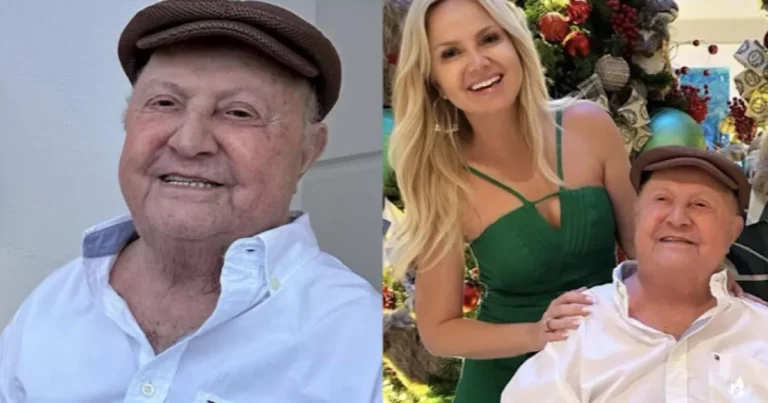 Pai da apresentadora Eliana morre aos 92 anos de idade
