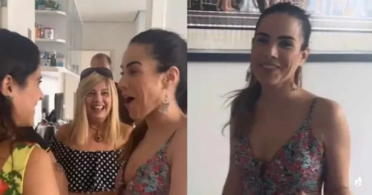 Solteira, Wanessa Camargo passa almoço de Páscoa com família – vídeos