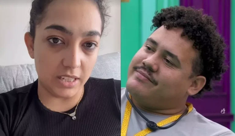 Ex-esposa de Lucas Henrique, do BBB 24, rebate ao ser chamada de ‘livramento’