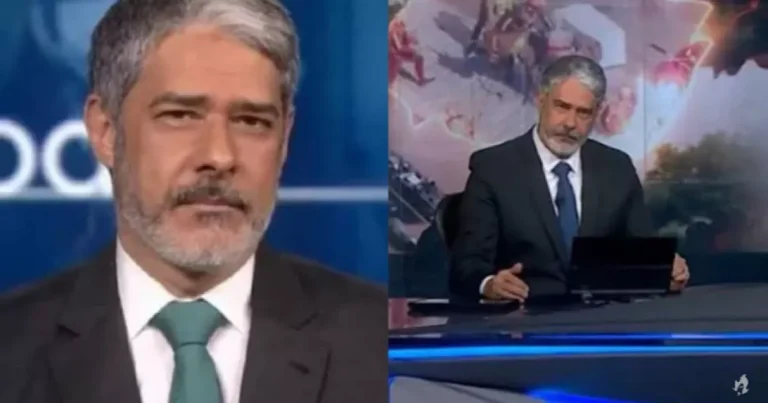 William Bonner se segura para não chorar diante de triste notícia no JN – vídeo