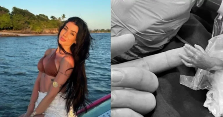 Maria Lina causa comoção com homenagem a filho que teve com Whindersson Nunes: “Passarinho”