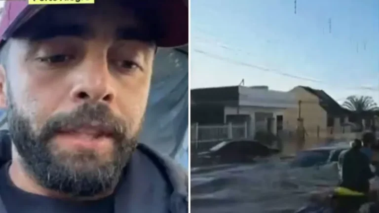 Pedro Scooby entrega detalhes surpreedente de resgate de mulher com bebê de 12 dias no RS: “Sem nada”