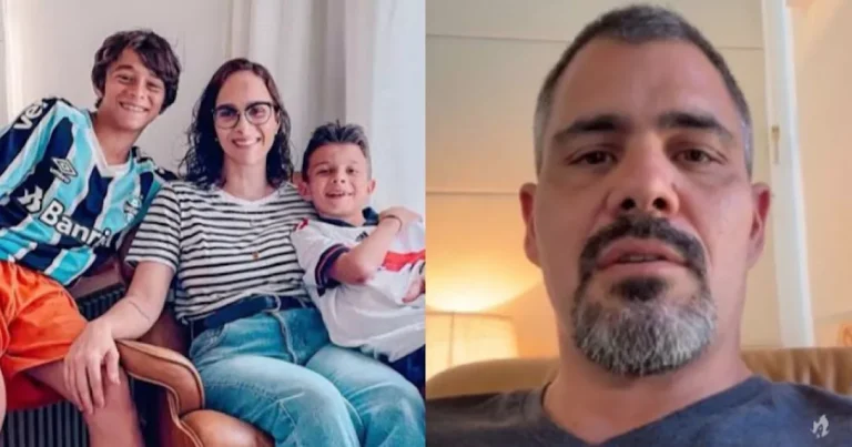 Ator Juliano Cazarré conta que filho é adotado e revela triste história por trás da adoção