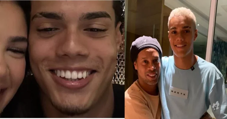 Filho de Ronaldinho Gaúcho entra em relacionamento com irmã de atriz da Globo