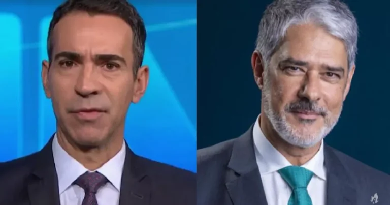 Cadê o William Bonner? Apresentador é substituído por Cesar Tralli