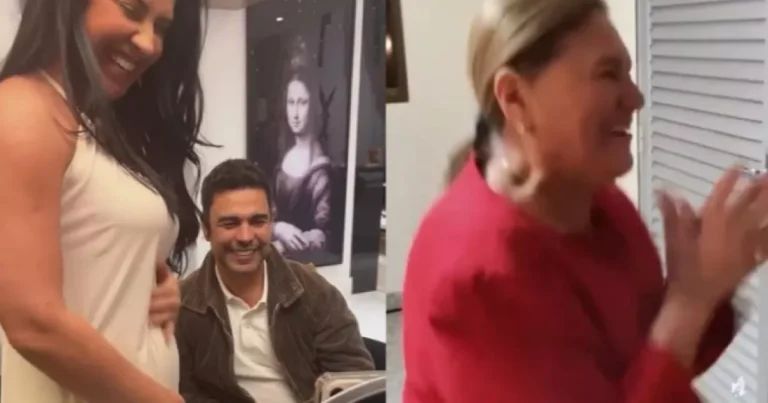 Graciele Lacerda mostra reação da sogra com a descoberta da sua gravidez