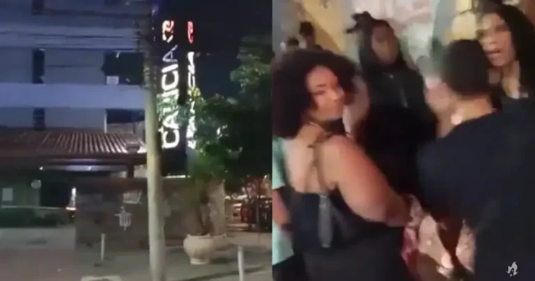Vídeo: Homem convoca populares para assistir à esposa sair do motel com amante