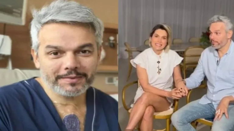Vídeo: Otaviano Costa faz duro desabafo após cirurgia de emergência: “Salvou minha vida”