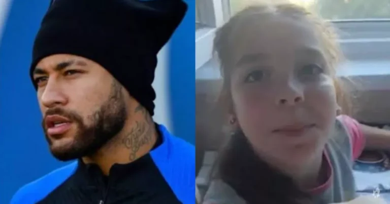 Suposta filha de 10 anos de Neymar aparece em vídeo e chama a atenção pela aparência: ‘Parecida com ele’