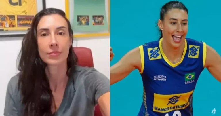 Bicampeã olímpica de vôlei, Sheilla Castro lamenta morte da mãe: “Partiu hoje”