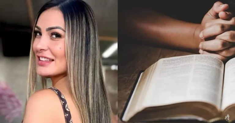 Atitude de Andressa Urach com Bíblia Sagrada revolta: ‘Com Deus não se brinca’