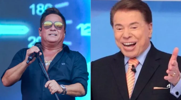 Vídeo: Leonardo homenageia Silvio Santos em show e canta “Não aprendi a dizer adeus”
