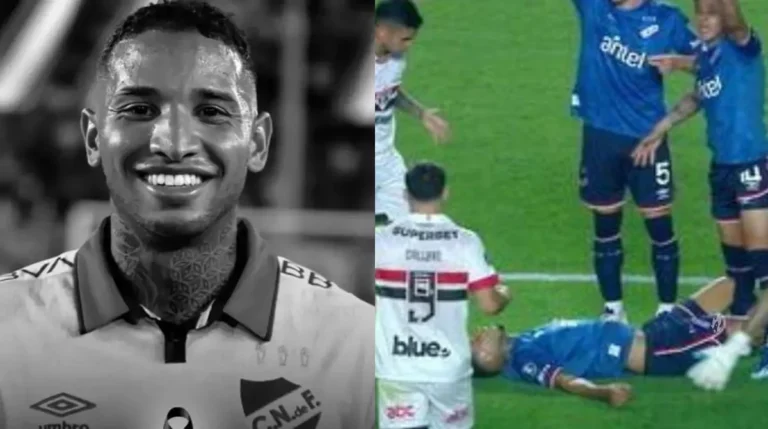 Esposa do jogador Izquierdo escreve carta comovente: ‘Uma parte de mim morre com você’