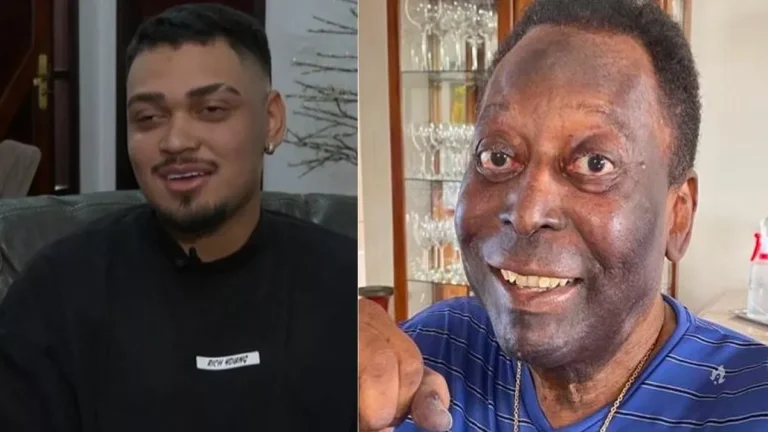Neto de Pelé expõe pedido pessoal feito pelo avô antes de falecer: “Me emocionei bastante”