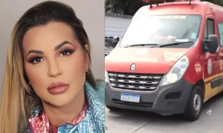 Ambulância é acionada à delegacia em que Deolane Bezerra e mãe estão presas