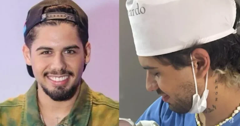 Zé Felipe posta primeira foto com o filho e a aparência do recém-nascido dá o que falar: ‘Nossa Senhora’