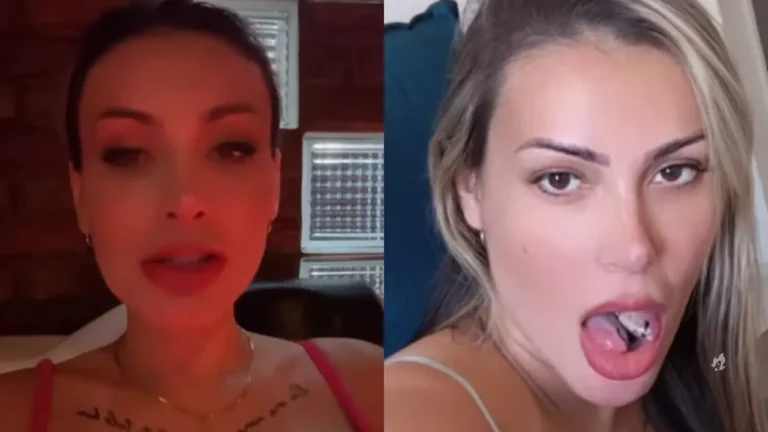 Vídeo: Andressa Urach se pronuncia sobre ter sofrido complicação grave após bifurcar a língua
