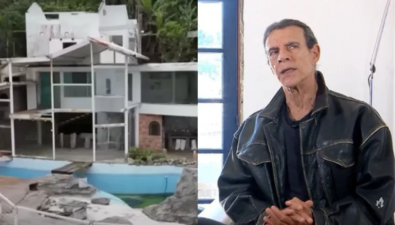 Infestada de ratos, 6 caminhões de lixo e ‘insalubre’: Record mostra como estava a mansão de Mário Gomes – vídeo