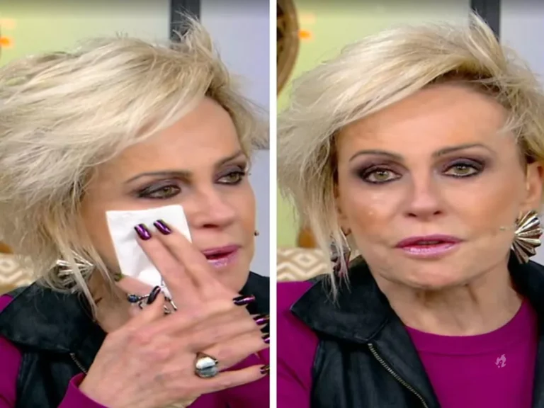 Ana Maria não segura o choro ao vivo e faz revelação surpreendente: ‘É o grande motivo’