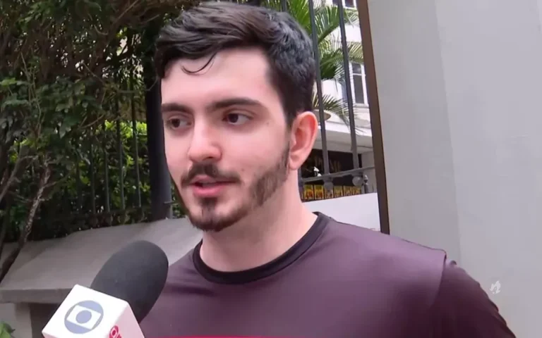 Sem água, homem se atrapalha e comete gafe ao vivo na Globo