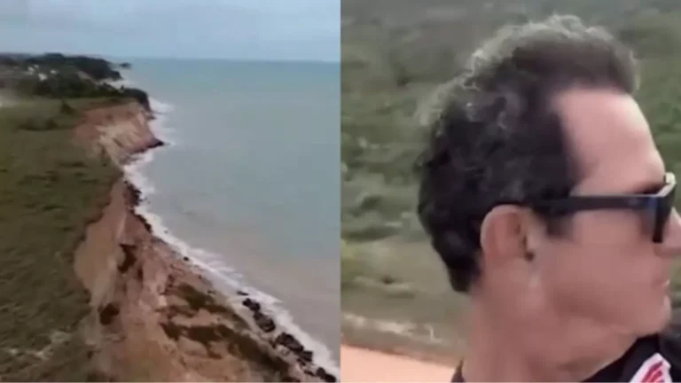 Turista mineiro morre ao cair de falésia durante salto de parapentente na Bahia