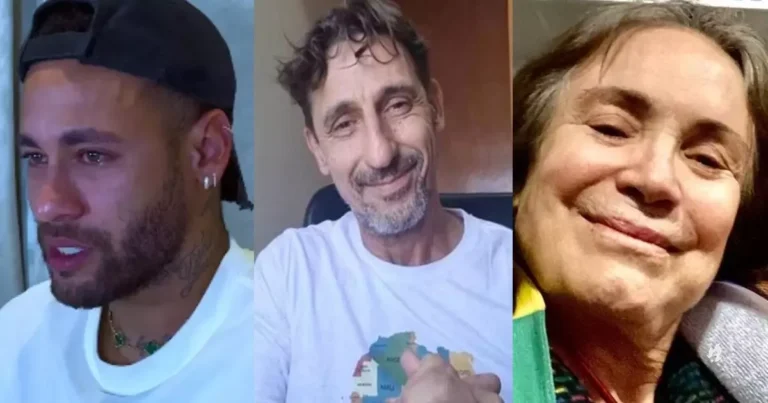 Ator Tuca Andrada cita artistas famosos e faz cobrança nas redes