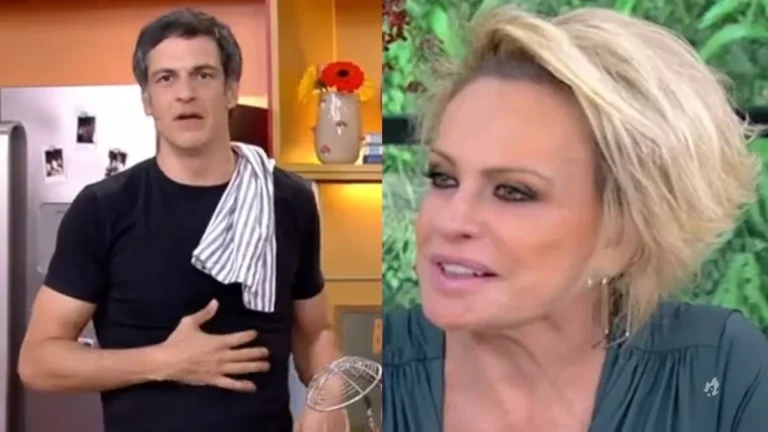 Mateus Solano revela ‘problema no estômago’ após comer no Mais Você e Ana Maria Braga rebate