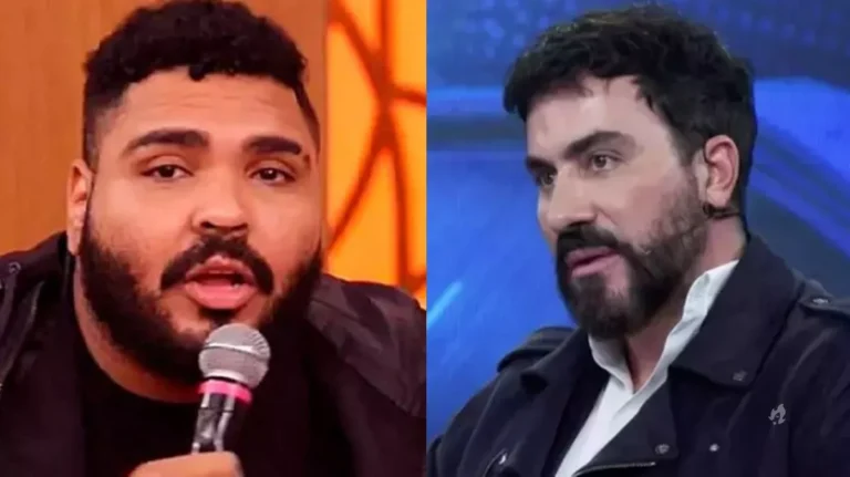 Paulo Vieira ironiza padre Fábio de Melo ao vivo na Globo: ‘Fala como celebridade’